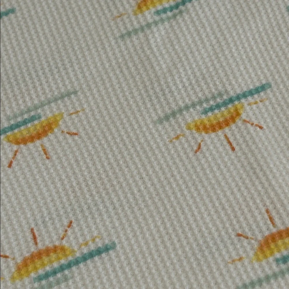 Carter's White and Yellow Kids Pajama Set